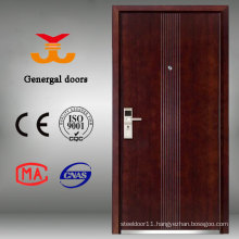 Safest Grade Armored Steel Entrance Security Wood Main Door